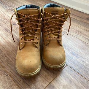 Timberland Pro Steel Toe safety waterproof Boots Women’s size 8.5